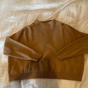 Pilcro 100% cashmere tan sweater